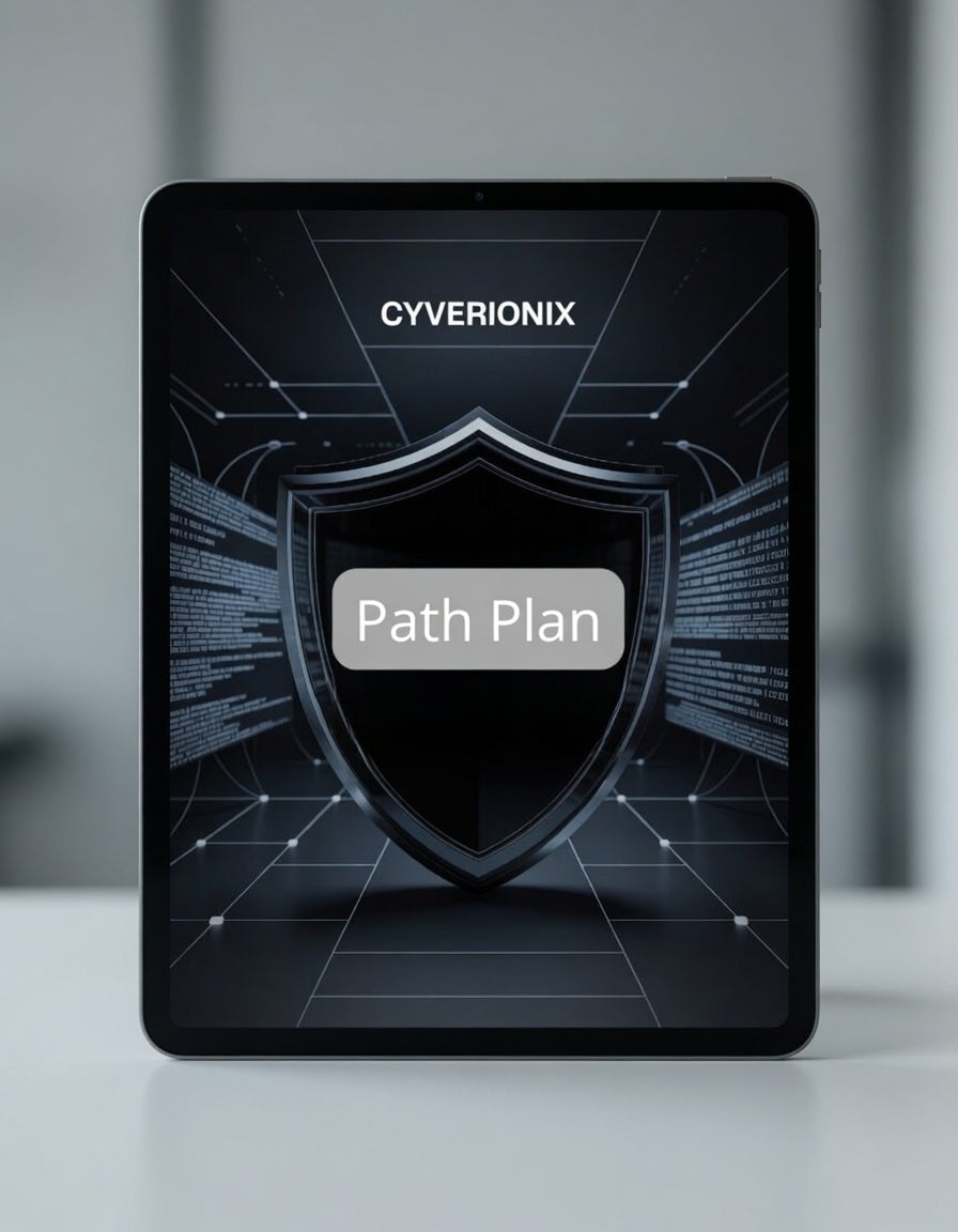 path plan guide on tablet 